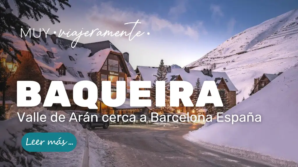 Invierno en Baqueira Beret España